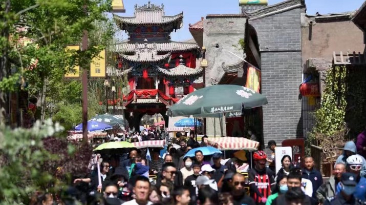 集團要聞丨甘肅文旅集團各景區(qū)“五一”假期人氣爆棚，累計接待游客50余萬人次